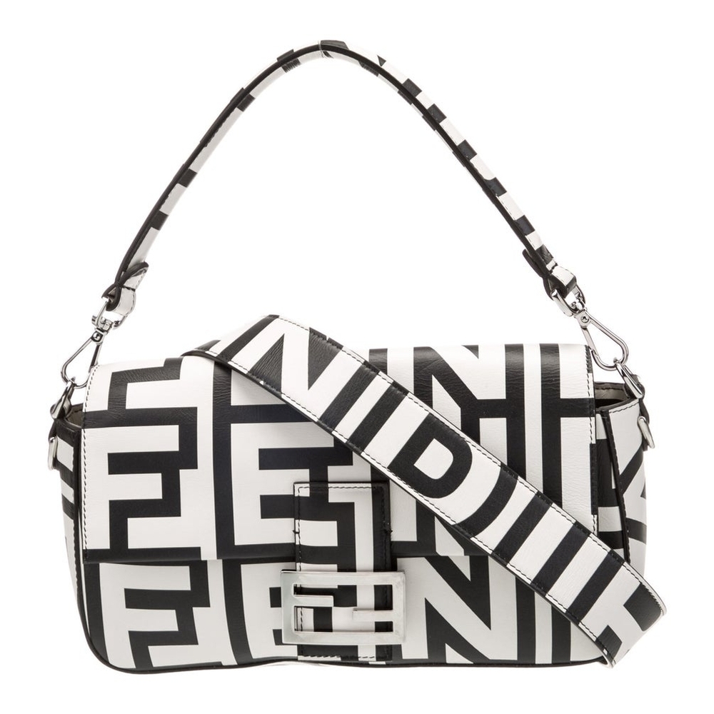 Fendi x Marc Jacobs Logo Print Baguette